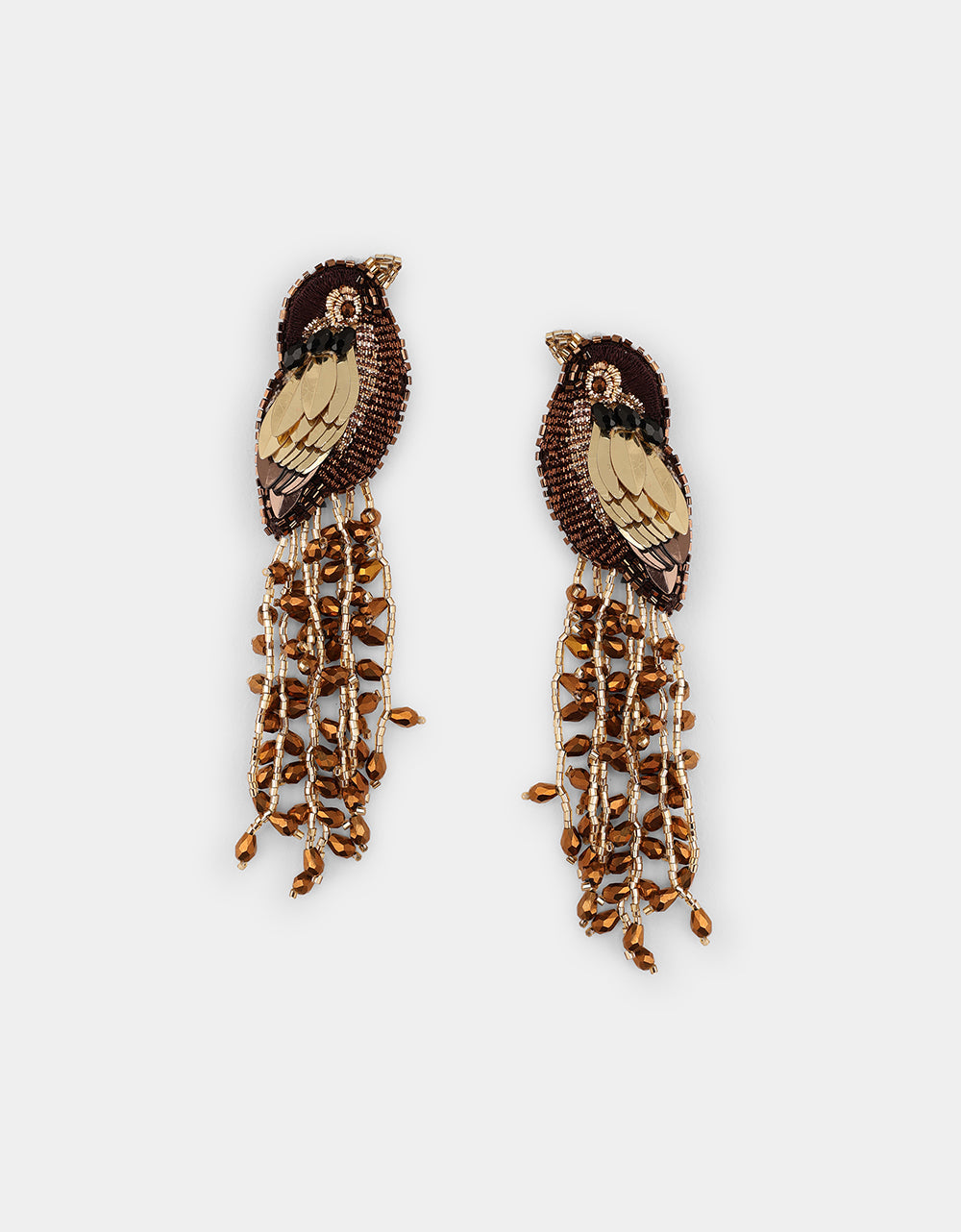 Kingfisher Earring Bronze