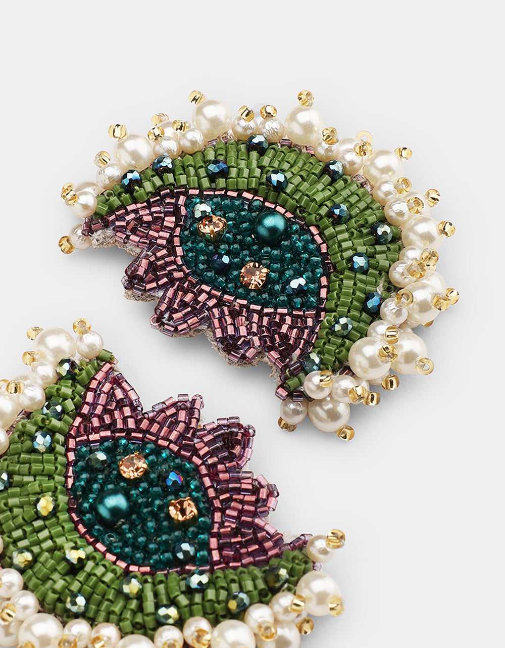 Sunmoon Earrings Khaki