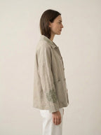 Sage Ethnic Summer Jacket