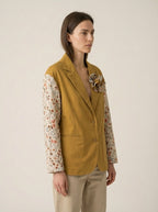 Flower Jacket with Flower Removable Pin