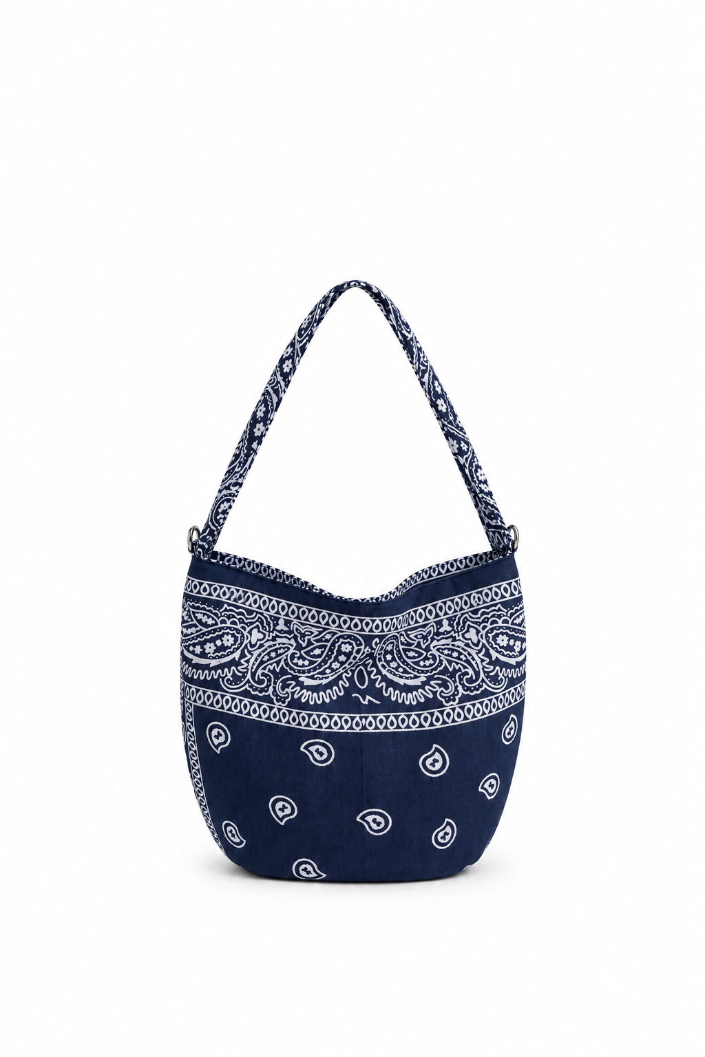 The Navy Bandana Bag