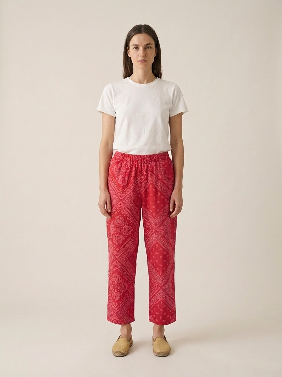 Red Bandana Trousers
