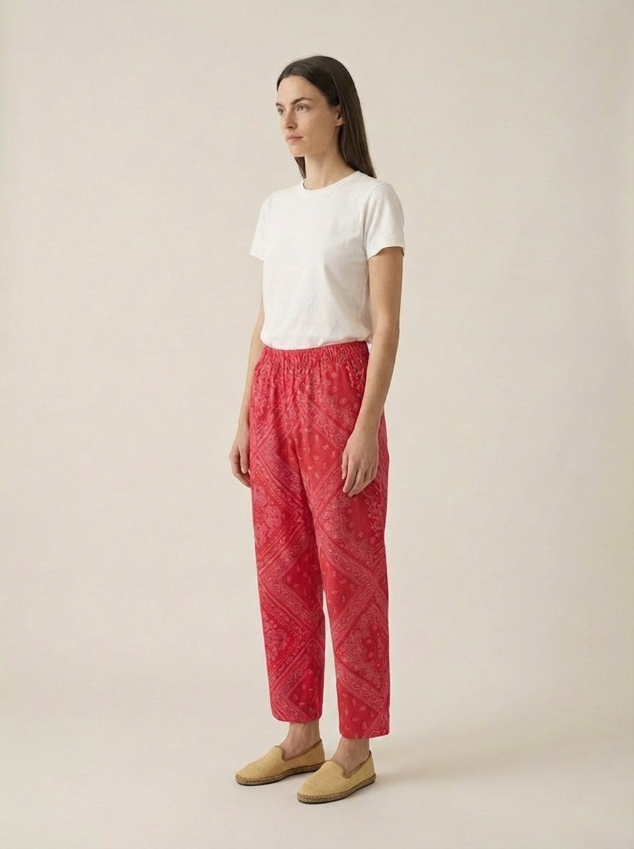 Red Bandana Trousers