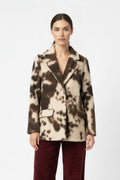 Animal Print Coat