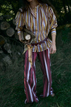 Bayona Striped Red Trousers