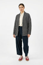 Gray Patterned Jacket