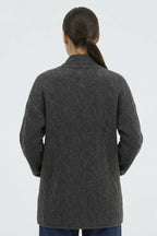 Gray Patterned Jacket