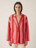 Red Striped Jacket
