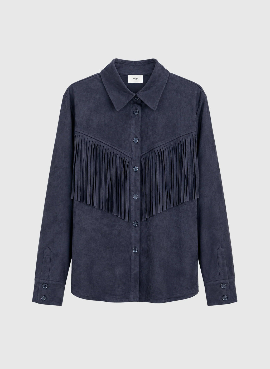 Apache Fringe Cardigan Anthracite