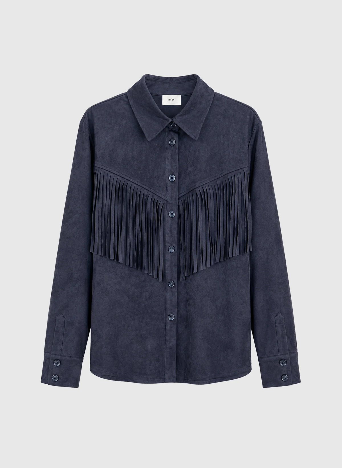 Apache Fringe Cardigan Anthracite