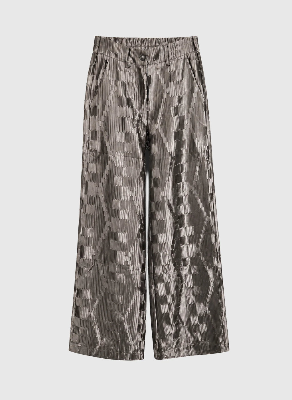 Pampille Pants Metallic Gray