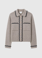 Valiano Cardigan Taupe