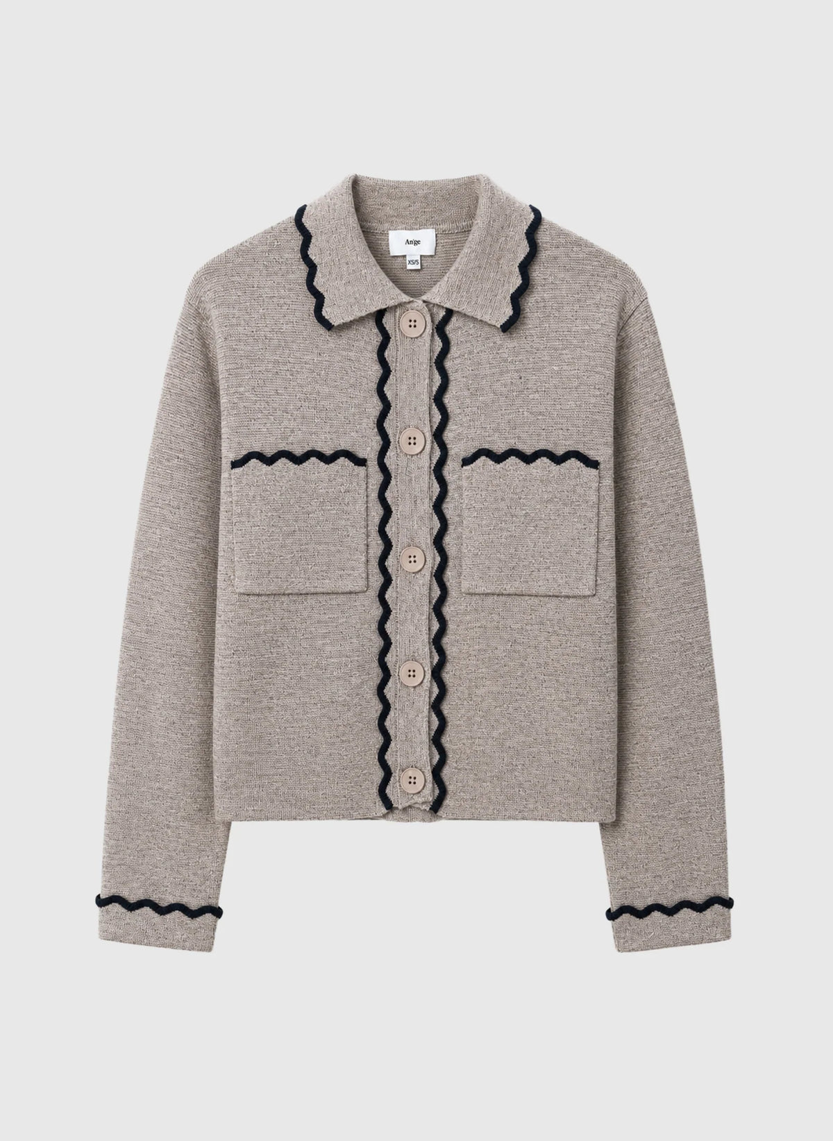 Valiano Cardigan Taupe