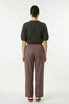 Striped Cotton Trousers
