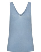 Nuceria Top - Airy Blue