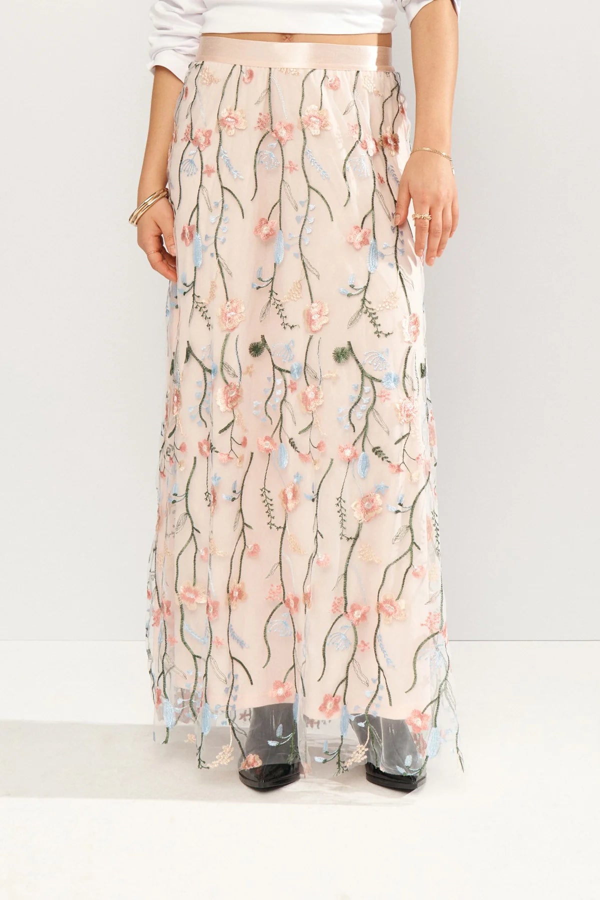 Nucoralina Skirt - Mangano Calcite