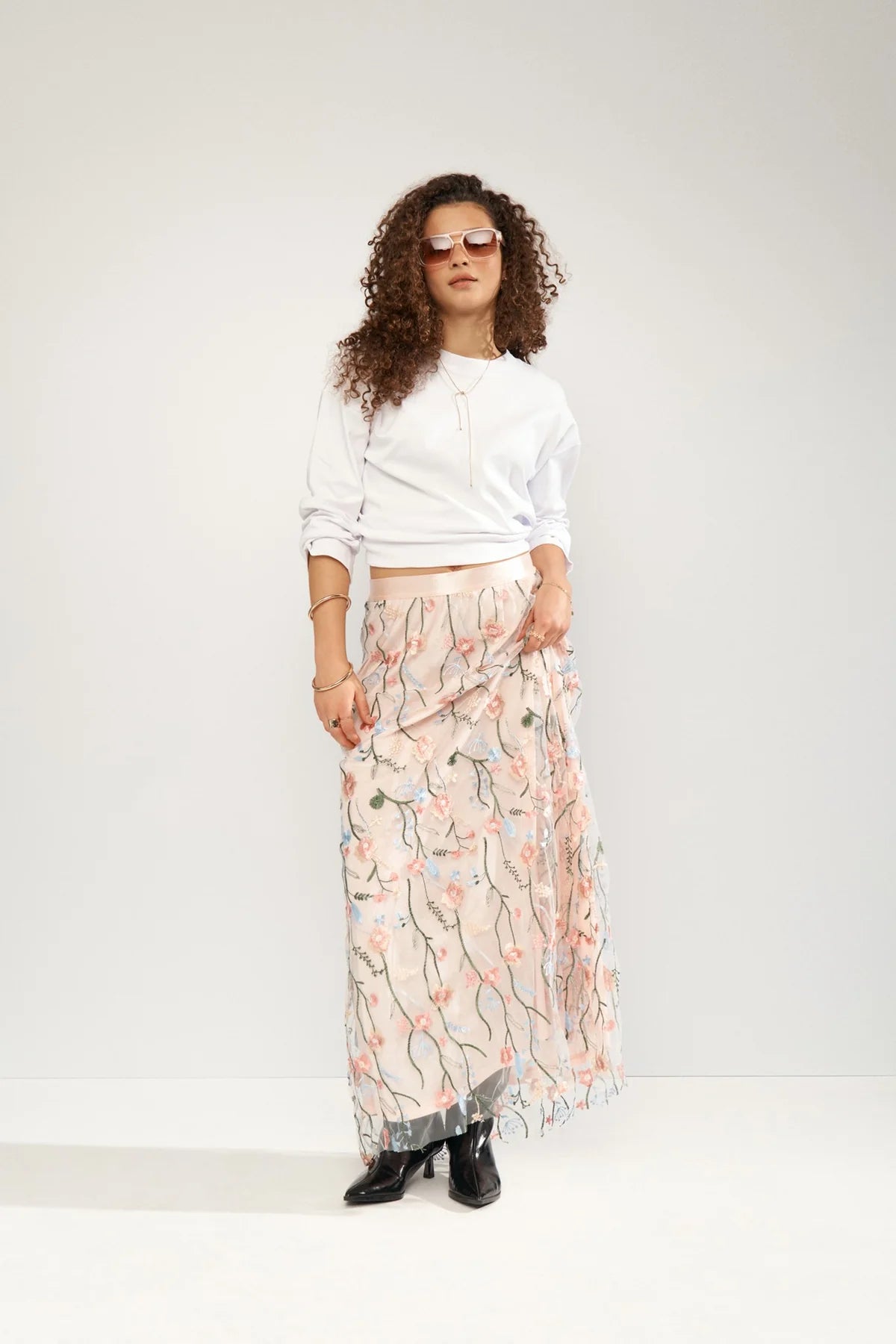 Nucoralina Skirt - Mangano Calcite