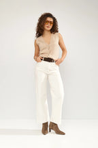 Nuparisan Cropped Twill Pants