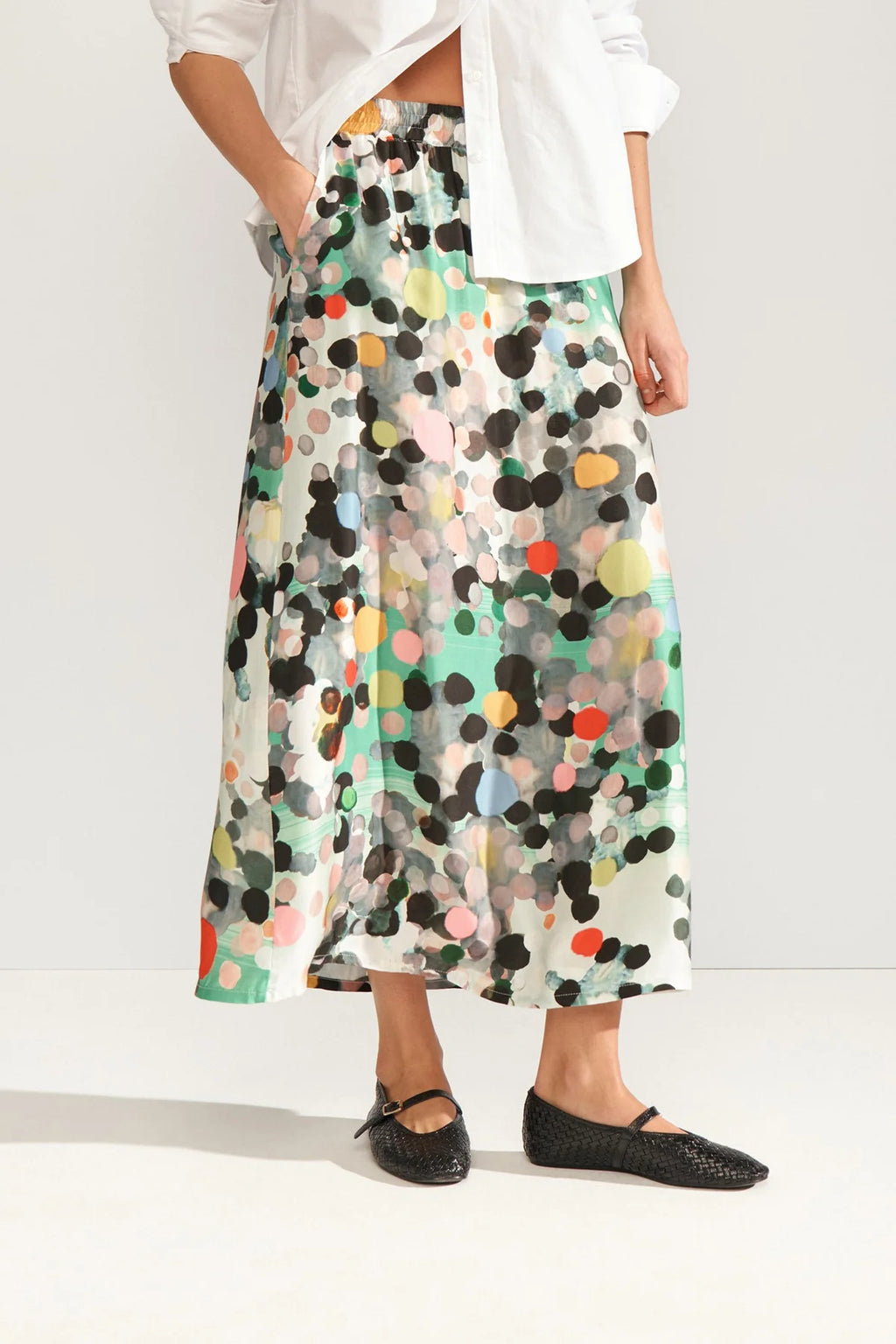 Nunori Skirt - Absinthe Green