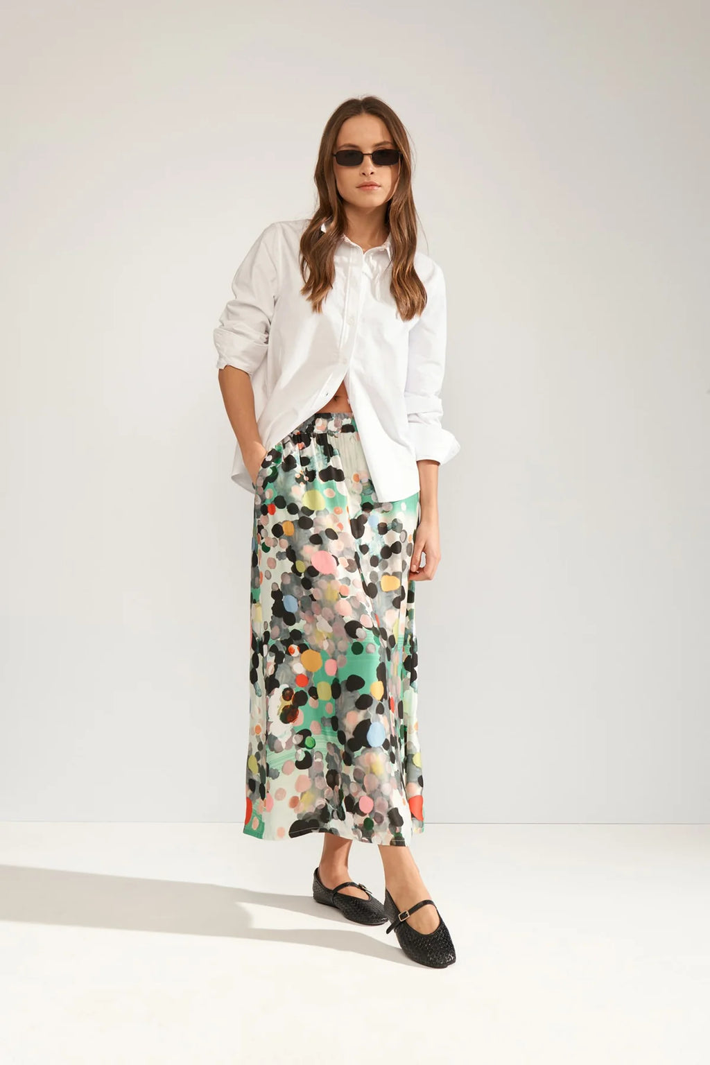 Nunori Skirt - Absinthe Green