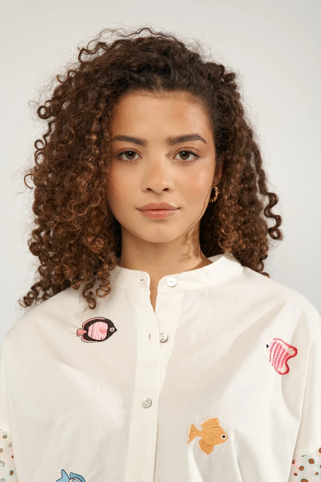 Numarisa Shirt - Bright White