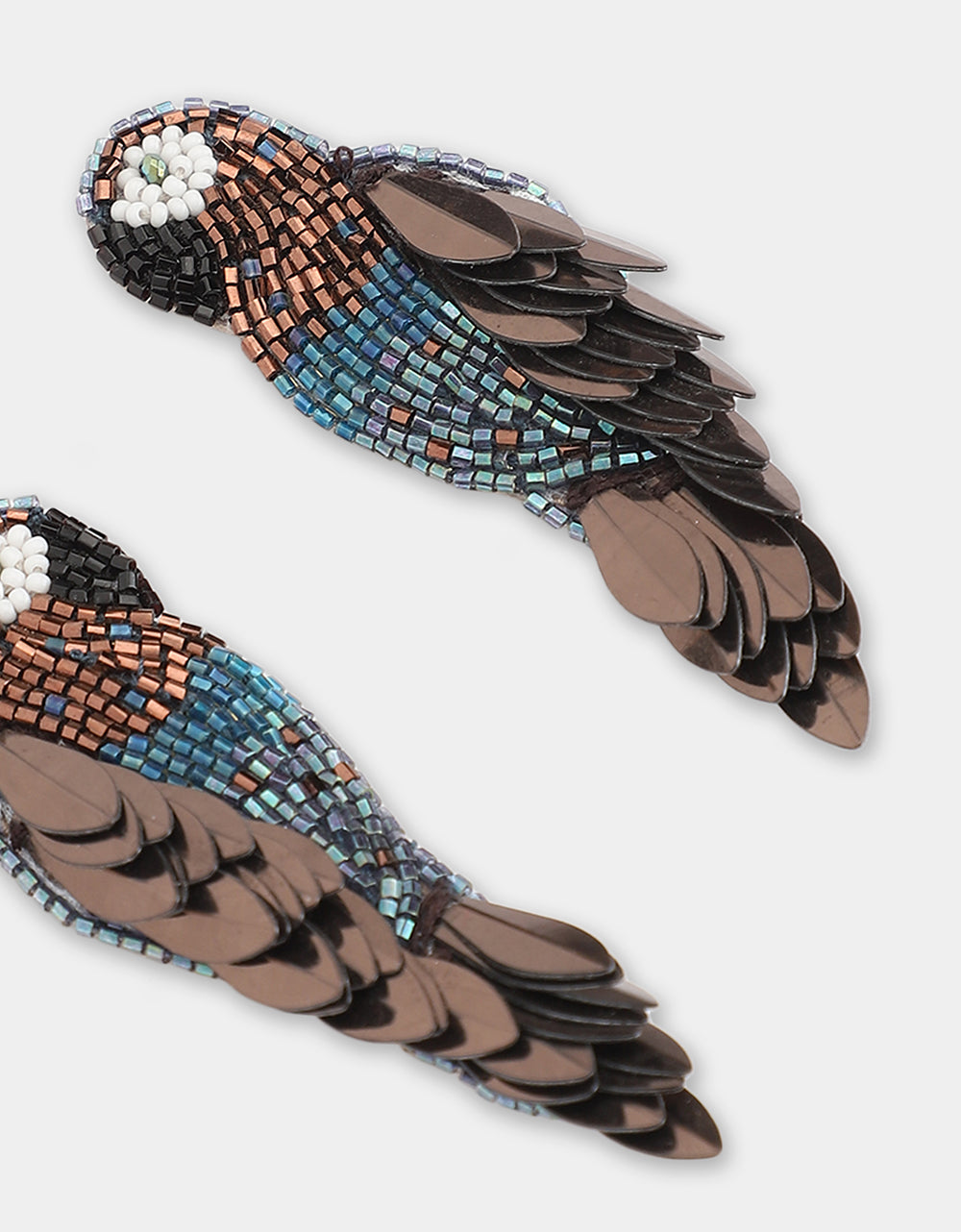 Ara Earrings Blue Bronze