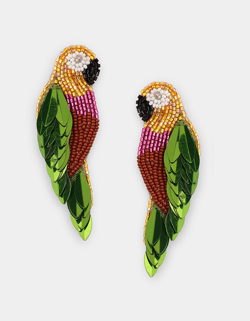Ara Earrings Multi Khaki