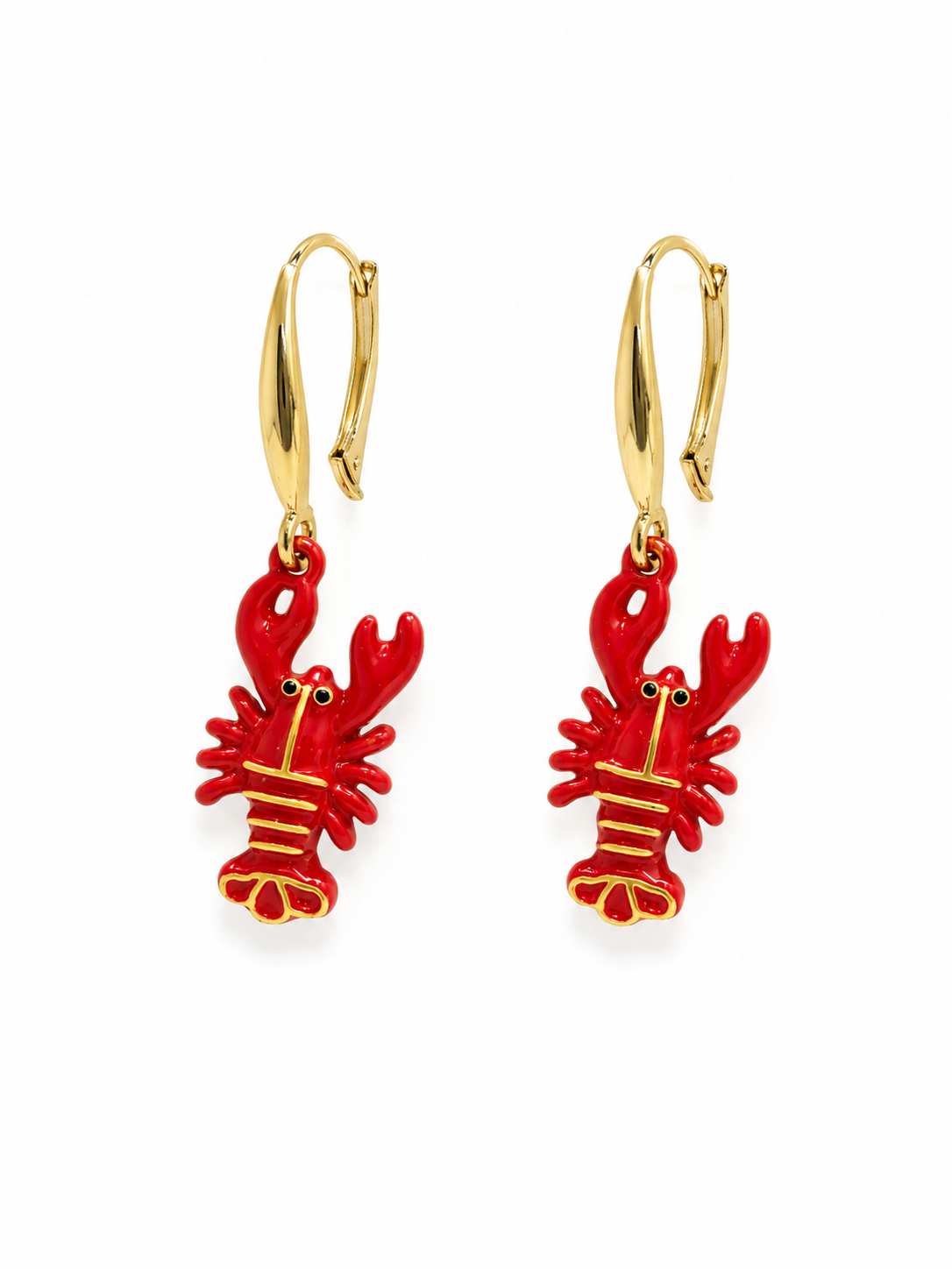 The lobster earrings