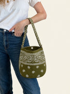 The Olive Bandana Bag