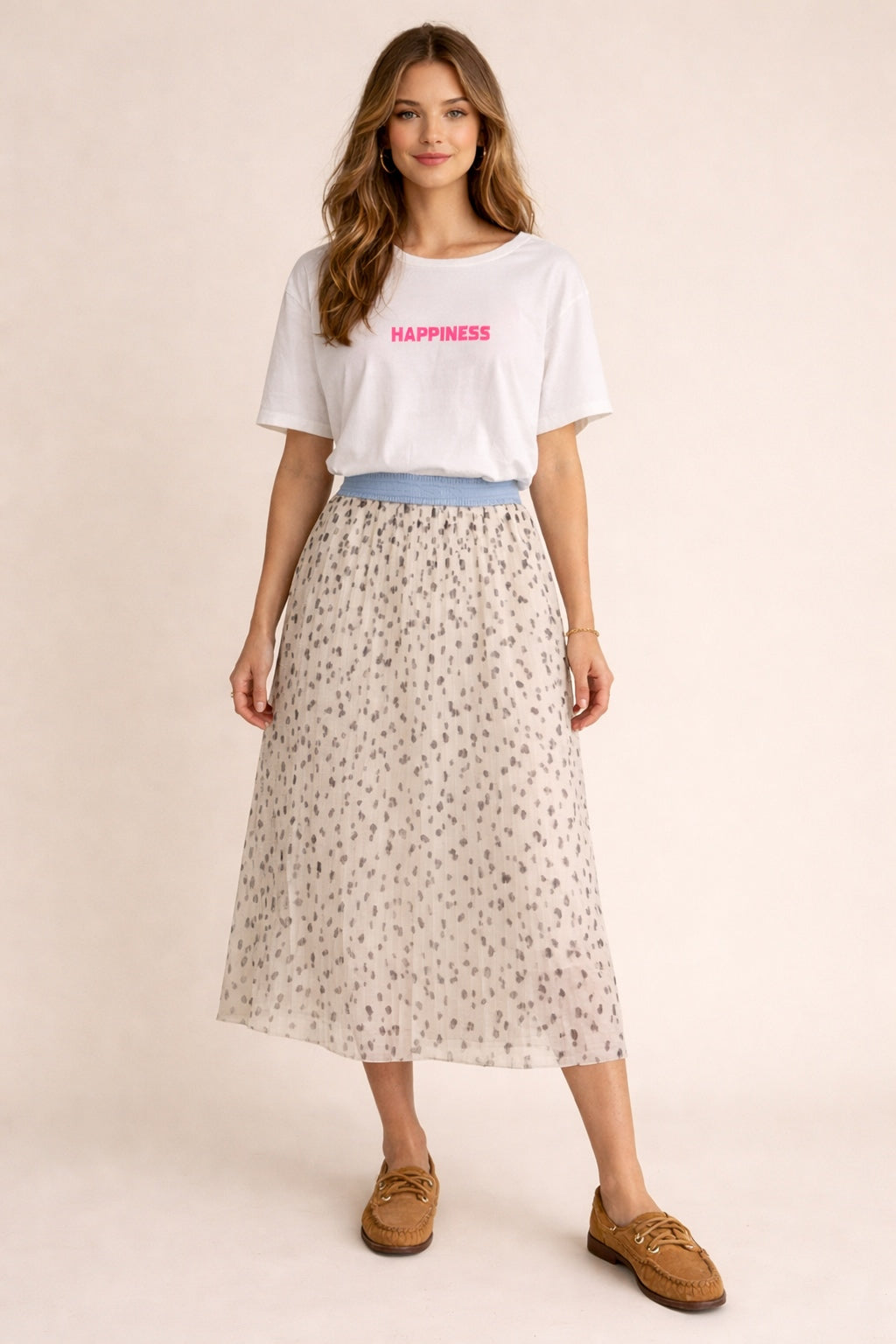 Tshirt Happiness White