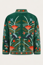 Green Embroidery Jacket