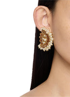Sunmoon Earrings Gold