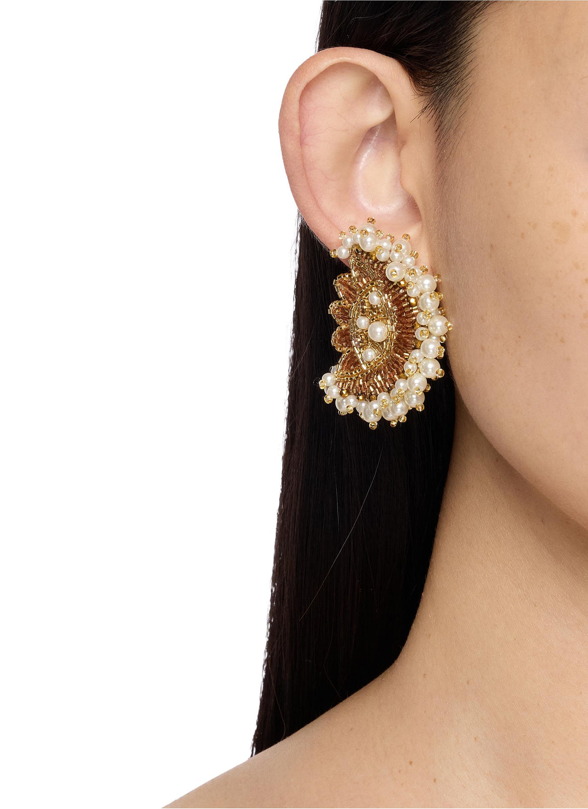 Sunmoon Earrings Gold
