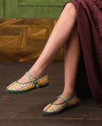 Pierre Twist Green Ballerina