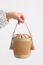 Ecru Raffia bag