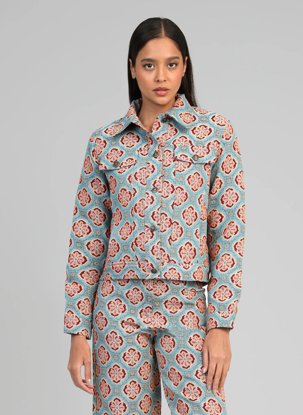 Passyna Light Blue Jacket