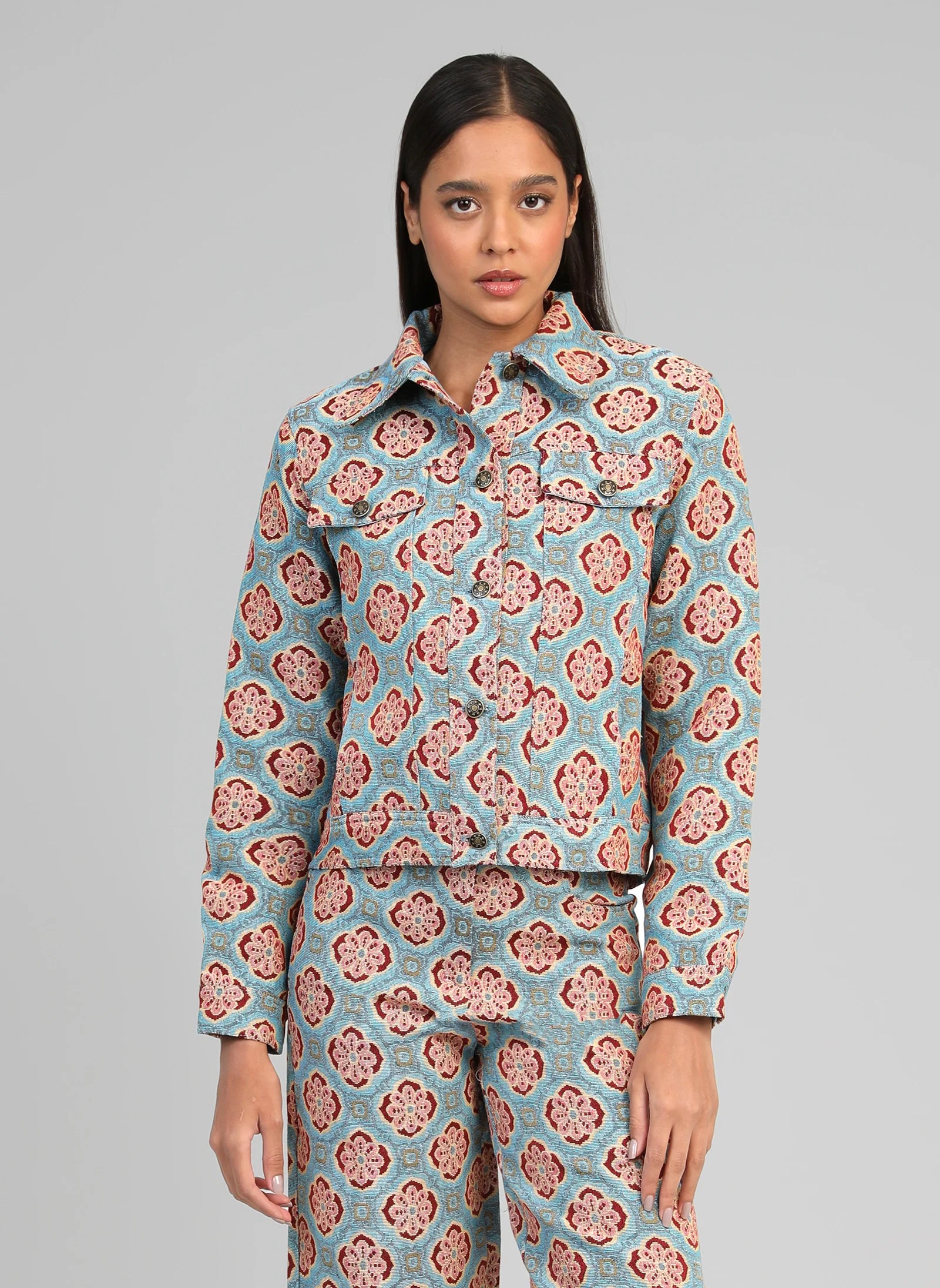 Passyna Light Blue Jacket