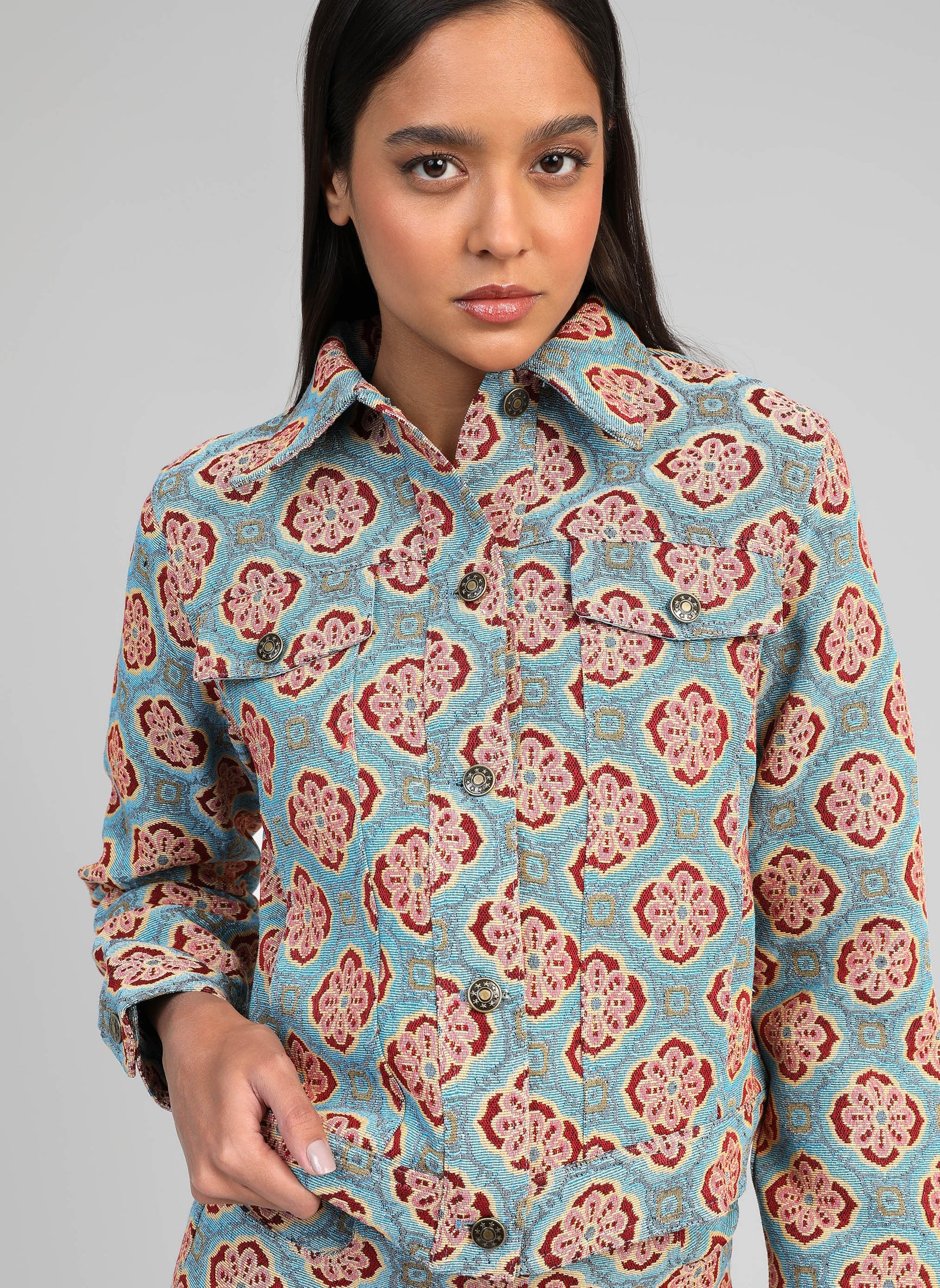 Passyna Light Blue Jacket