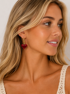 The love earrings