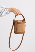 Brown Raffia bag