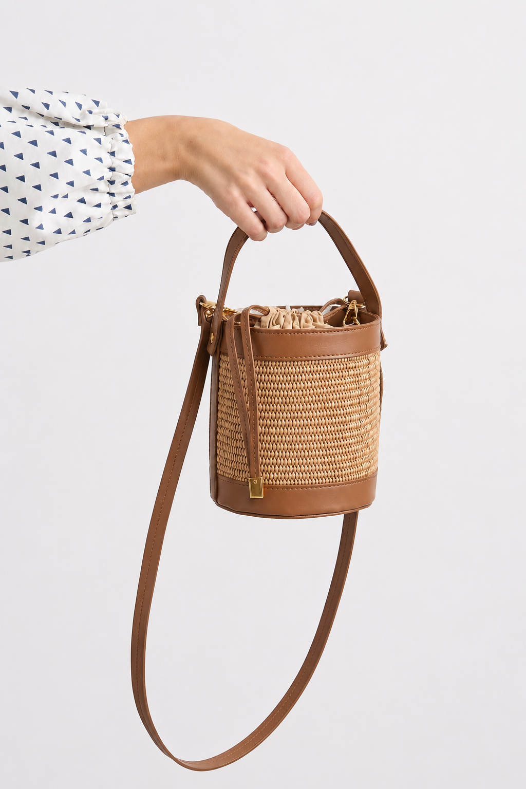 Brown Raffia bag