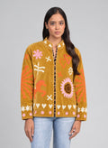 Yellow Embroidery Jacket