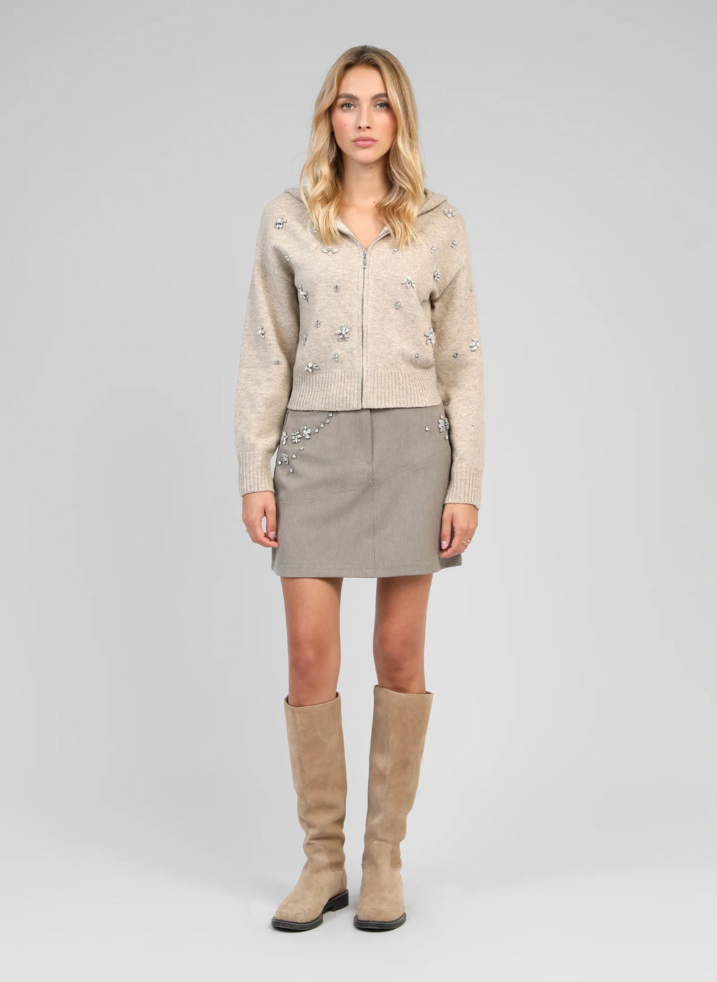 Jadime skirt greige