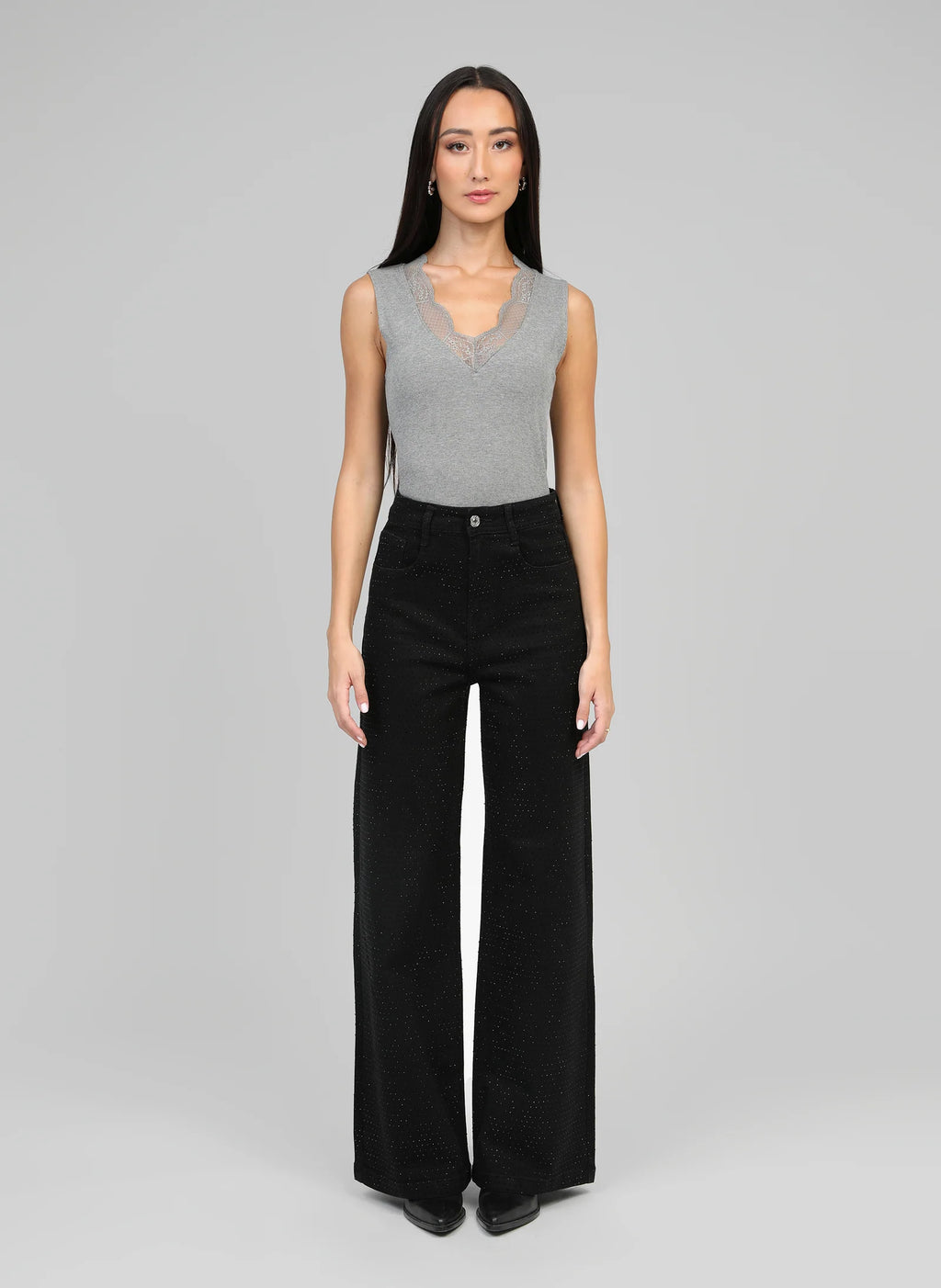 Black Jeans Paillettes