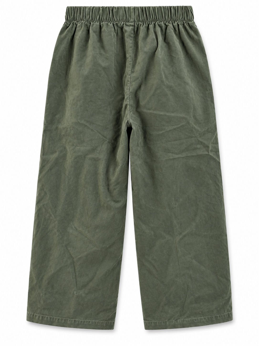 Ethnic Pants Emrboidery Khaki