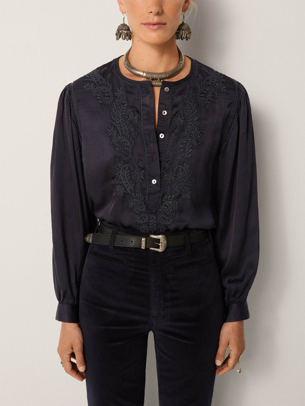 Clotilde Blouse - Satin Star