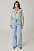 Rani Shirt Misty Garden