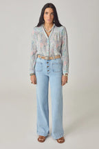Rani Shirt Misty Garden