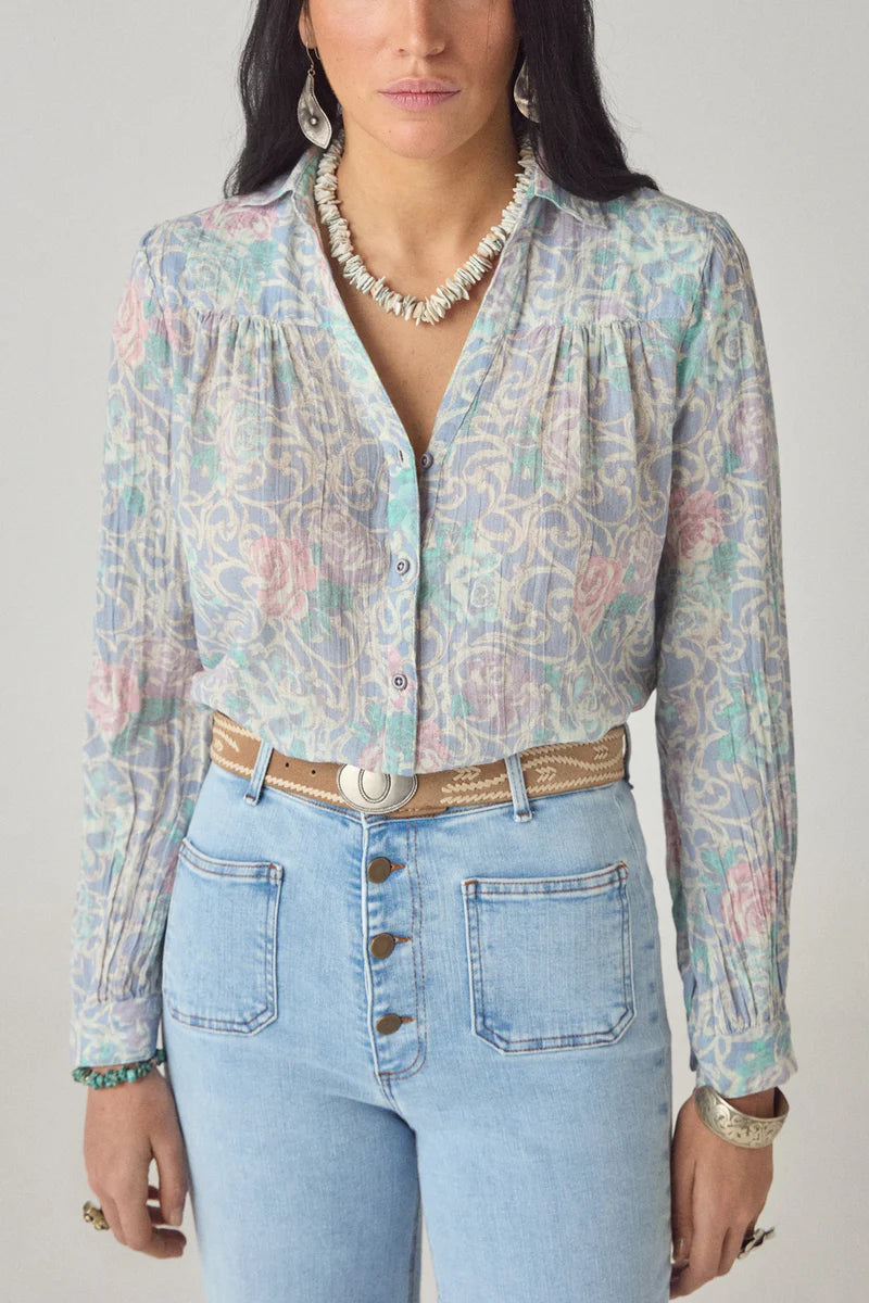 Rani Shirt Misty Garden