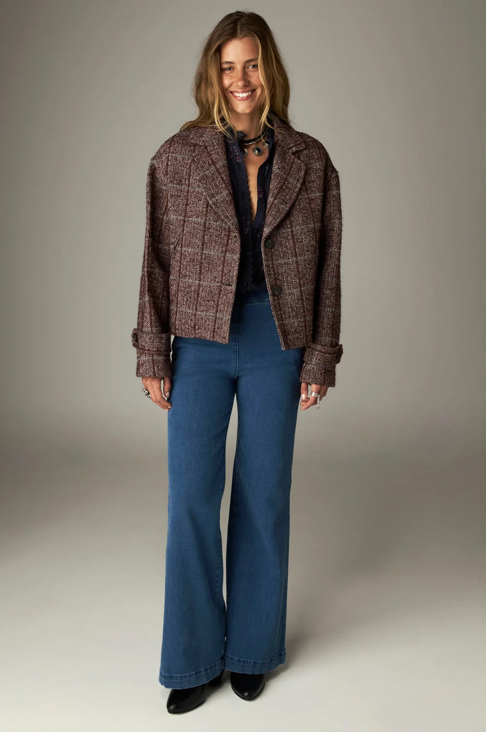 Margarita Jacket Forest Tobacco